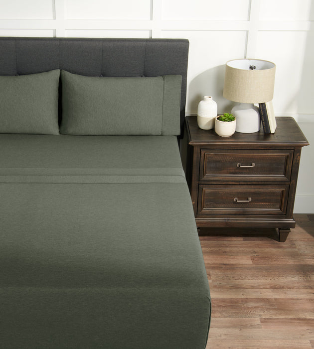 BEDGEAR Hyper-Wool™ Performance 4-Piece King Sheet Set - Forest Green