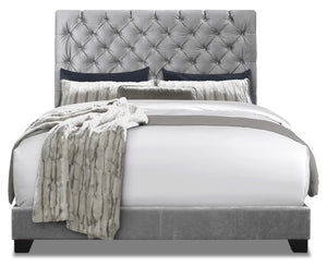 Candace Full Bed|Lit double rembourré Candace|CANDGFBD