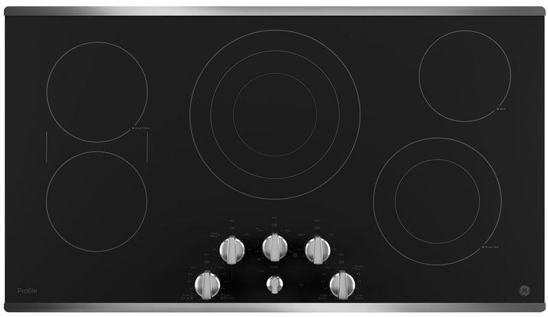 GE Profile 36\" Electric Cooktop – PP7036SJSS