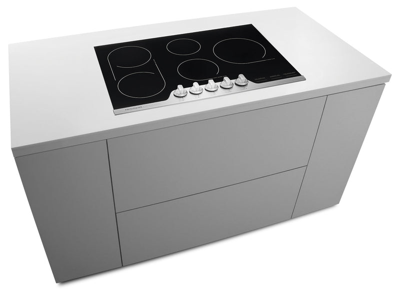 Frigidaire Professional 36\" 5-Element Electric Cooktop - Stainless Steel - FPEC3677RF