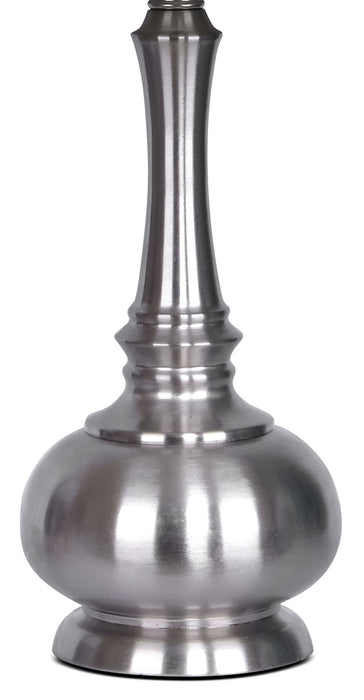 23\" Brushed Nickel Table Lamp