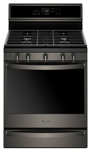 Whirlpool 5.8 Cu. Ft. Smart Freestanding Gas Range with EZ-2-Lift™ Grates - WFG975H0HV|Cuisinière non encastrée au gaz Whirlpool, grilles à charnières EZ-2-Lift™, 5,8 pi3 - WFG975H0HV|WFG975HV
