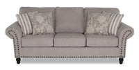 Wynn Chenille Sofa - Grey 