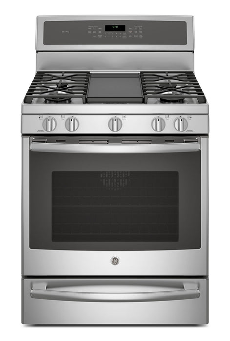 GE 5.6 Cu. Ft. Freestanding Gas Range – PCGB940ZEJSS