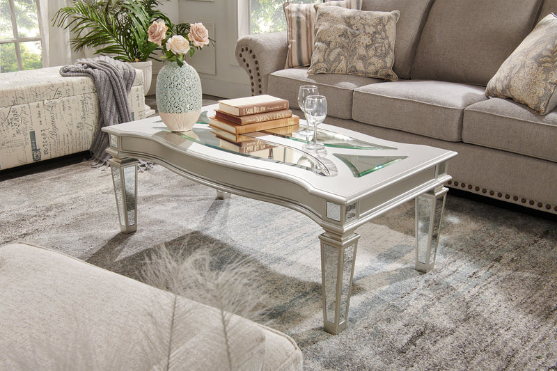 Xena Coffee Table - Silver