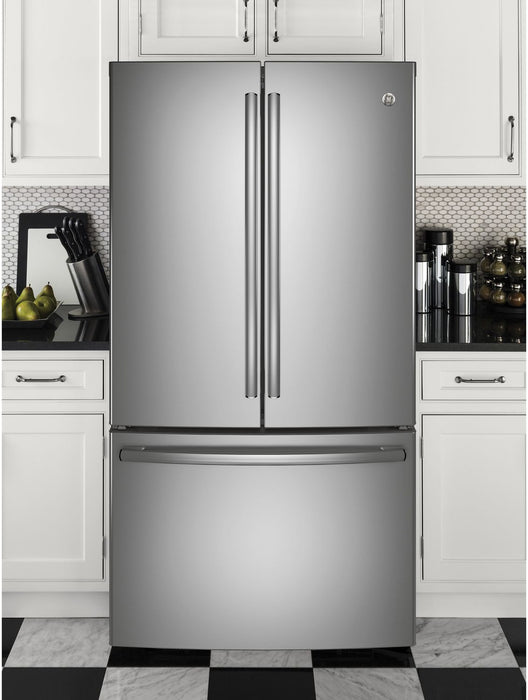 GE 28.5 Cu. Ft. ENERGY STAR® French-Door Refrigerator – GNE29GSKSS