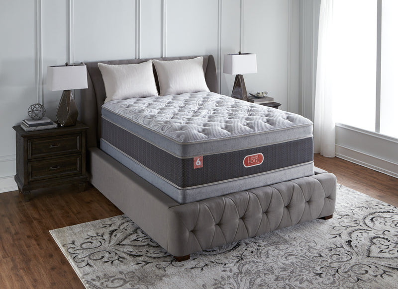 Beautyrest® Hotel Diamond 6 Plush Ultra Euro-Top Low-Profile Split Queen Mattress Set