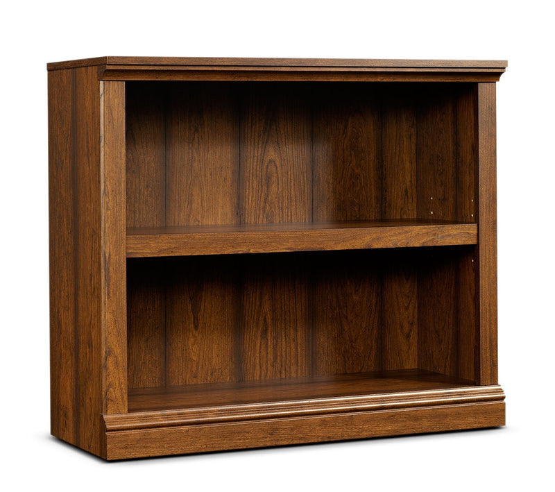 Florida Bookcase with Two Shelves – Washington Cherry - Rustic style Bookcase in Light Brown