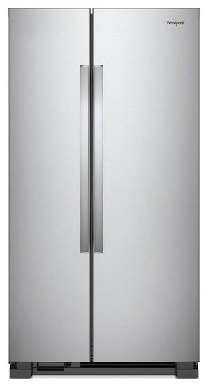 Whirlpool 22 Cu. Ft. Side-by-Side Refrigerator – WRS312SNHM