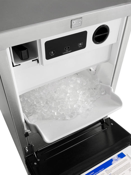 KitchenAid 18\" Outdoor Automatic Ice Maker – KUIO18NNZS