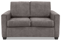 Becca Chenille Loveseat – Grey