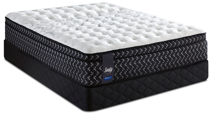Sealy Posturepedic Highbury Medium Euro-Top Full Mattress Set
