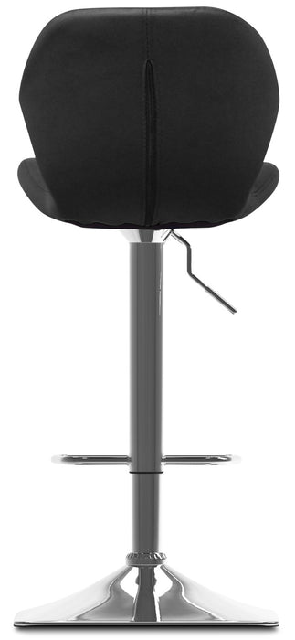 Emry Adjustable Bar Stool – Black