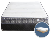 Springwall Endeavour 4 Euro-Top Firm Low-Profile Full Mattress Set