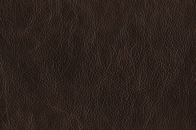 Leo 78\" Genuine Leather Power Reclining Loveseat with Storage Console - Walnut Brown