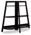 Aline 51\" Bookcase with 3 Open Shelves - Cappuccino