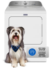 Maytag 7 Cu. Ft. Pet Pro Electric Dryer - YMED6500MW 