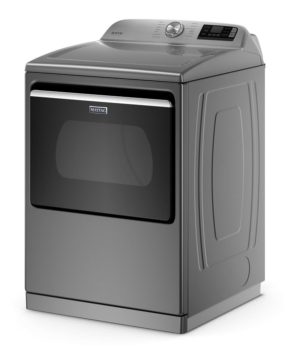 Maytag 7.4 Cu. Ft. Smart Electric Dryer with Steam - Metallic Slate - YMED7230HC