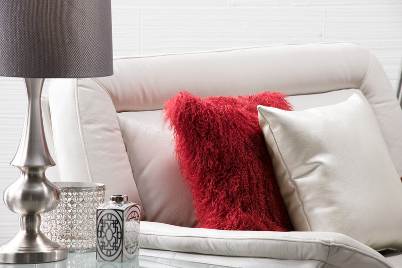 Metallika Accent Pillow – Silver