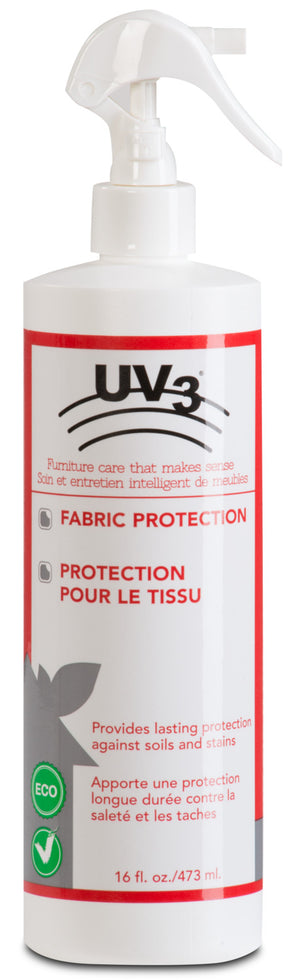 UV3 Upholstery Fabric Protection Spray|Protecteur de revêtement en tissu UV3 en vaporisateur|FABRIC1