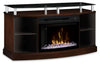 Windham 53\" TV Stand with Multi-Fire XD™ Glass Ember Firebox – Mocha