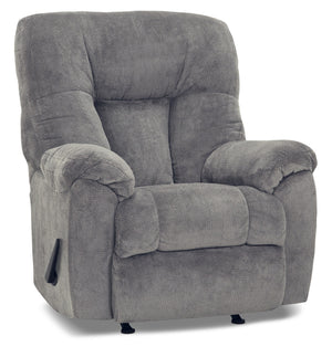 4703 Chenille Rocker Recliner - Earth Slate