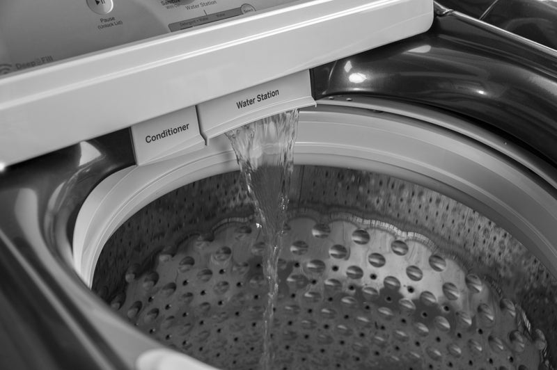 GE 5.3 Cu. Ft. Top-Load Washer and 7.4 Cu. Ft. Electric Dryer