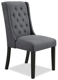 York Wingback Dining Chair - Grey