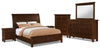 Sonoma 8-Piece King Bedroom Package – Burnished Mango