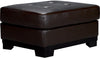 Oakdale Leather Ottoman