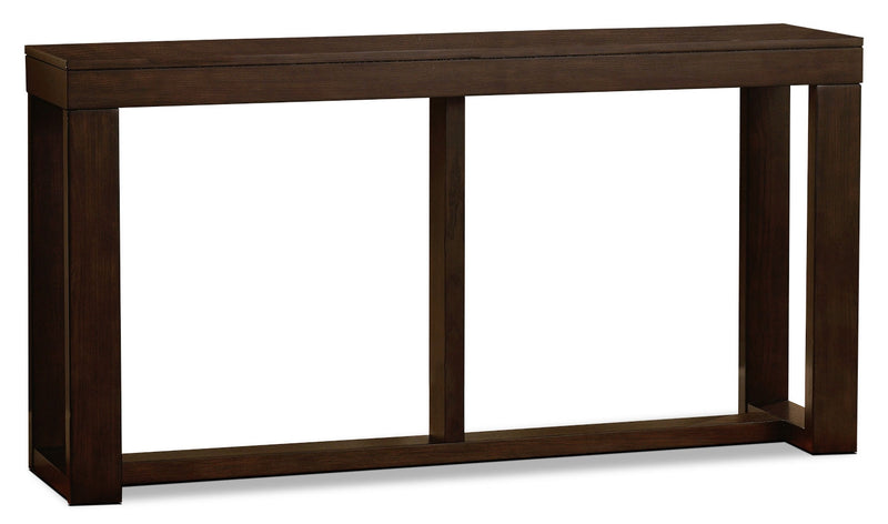 Watson Sofa Table - Contemporary style Sofa Table in Dark Brown Wood