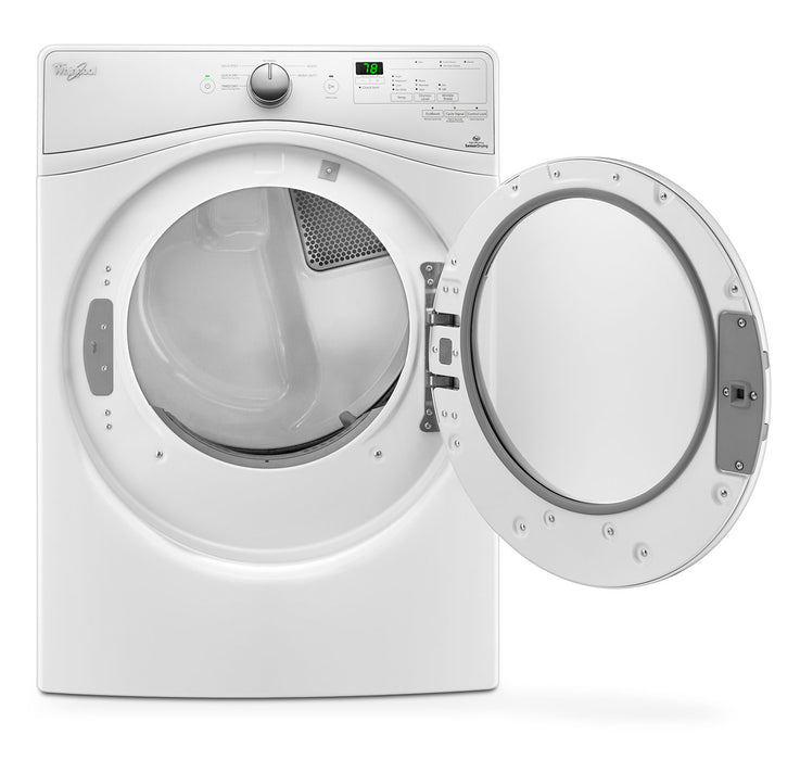 Whirlpool 5.2 Cu. Ft. Front-Load Washer and 7.4 Cu. Ft. Electric Dryer – White