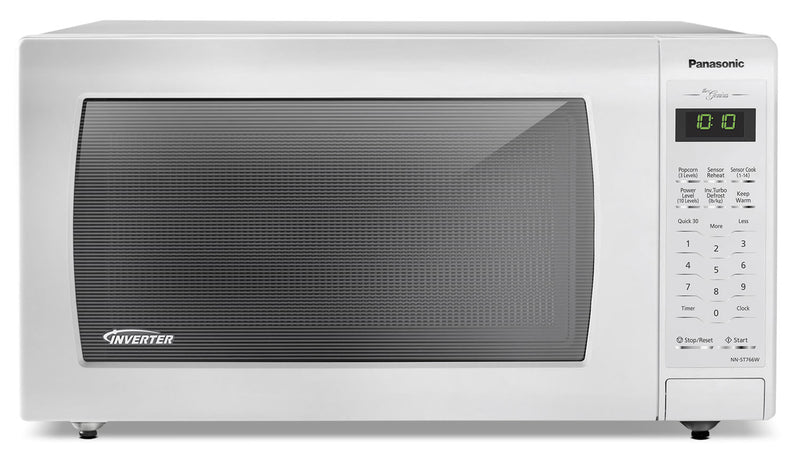 Panasonic Genius® 1.6 Cu. Ft. Countertop Microwave – NN-ST766W