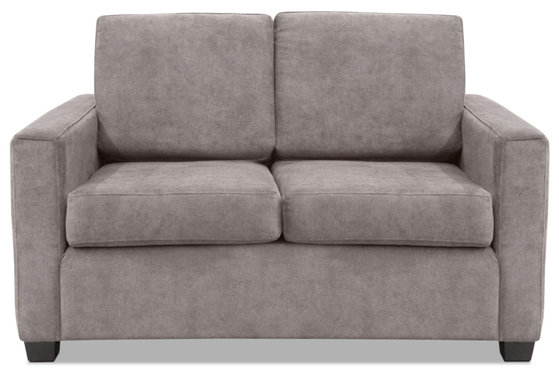 Becca Chenille Loveseat – Ash